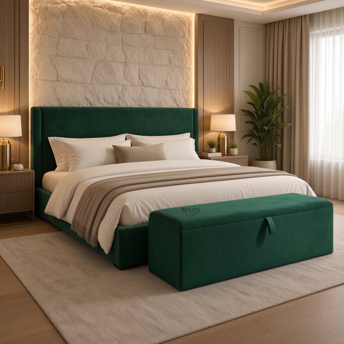 Roxen Ottoman Storage Blanket Box