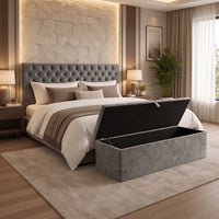 Harrington Chesterfield Ottoman Storage Box