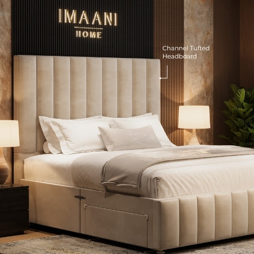 Channel Tufted Headboard
