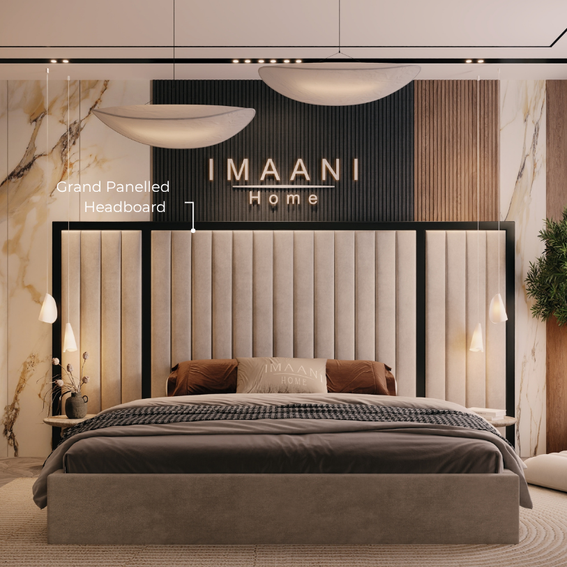 Grand Panelled Headboard