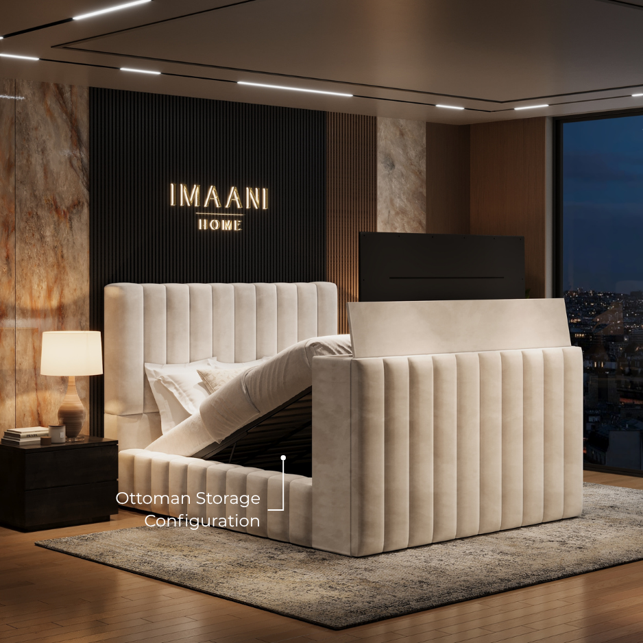 Optional Ottoman Storage Configuration