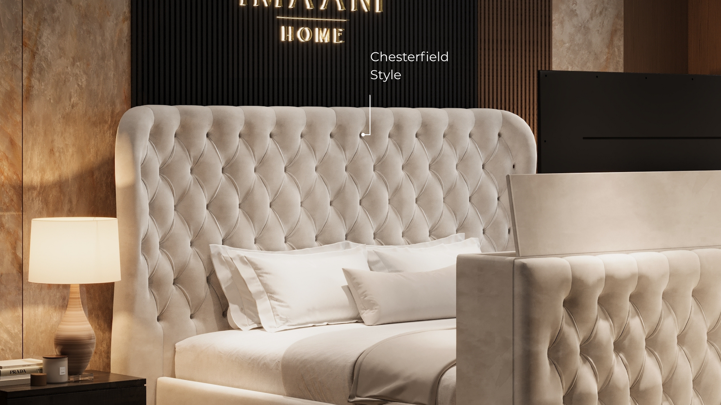 Button-Tufted Chesterfield Design