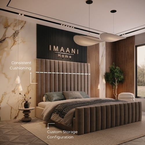 Consistent Cushioning & Optional Storage