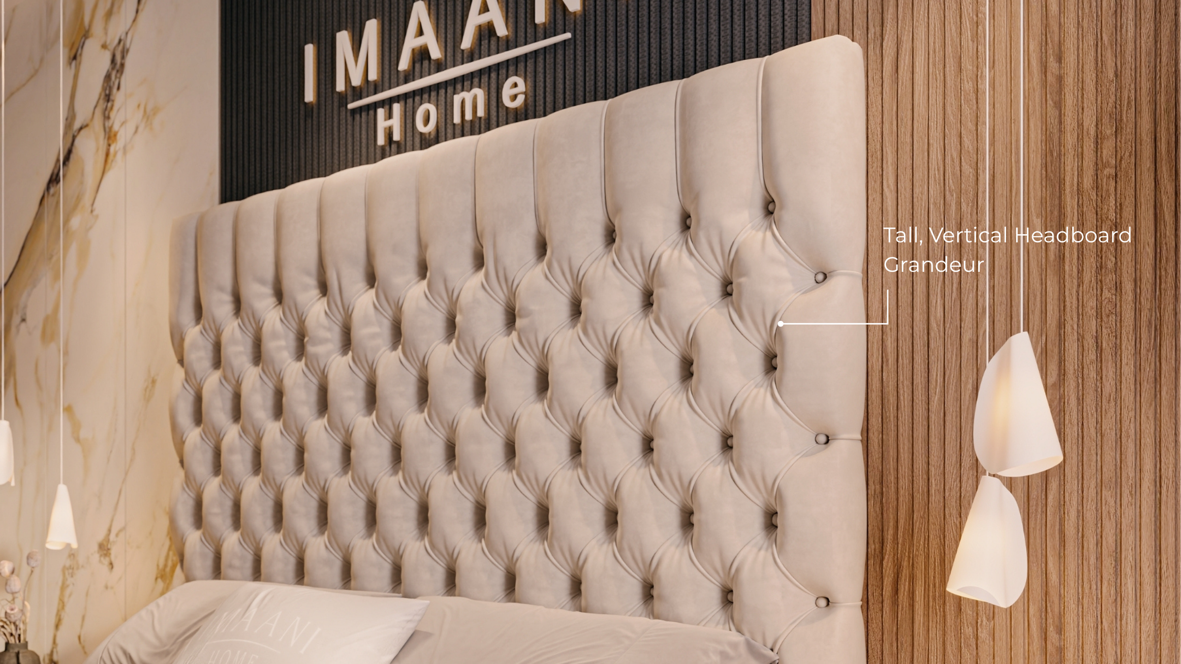 Vertical Headboard Grandeur
