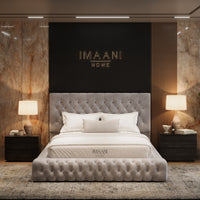 Francessca Silver Ambassador Ottoman Storage Bed Frame