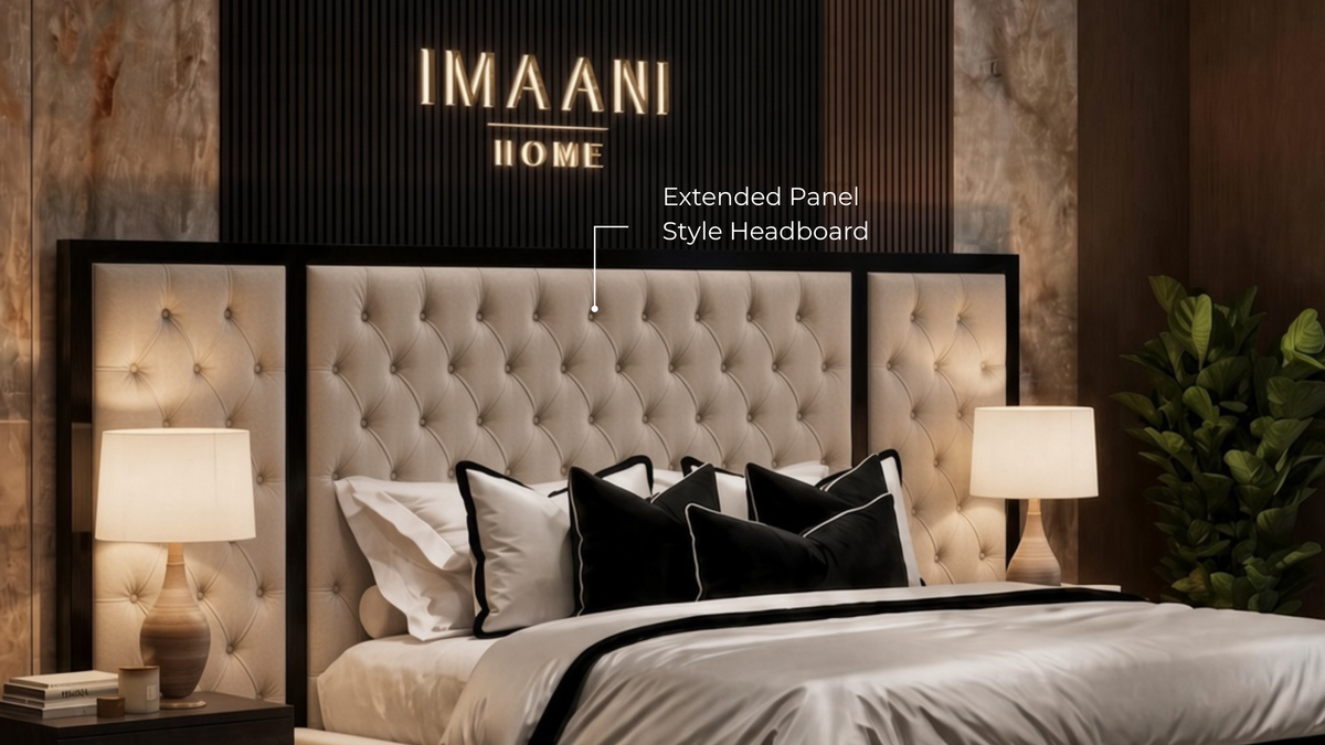 Extended Panel Headboard
