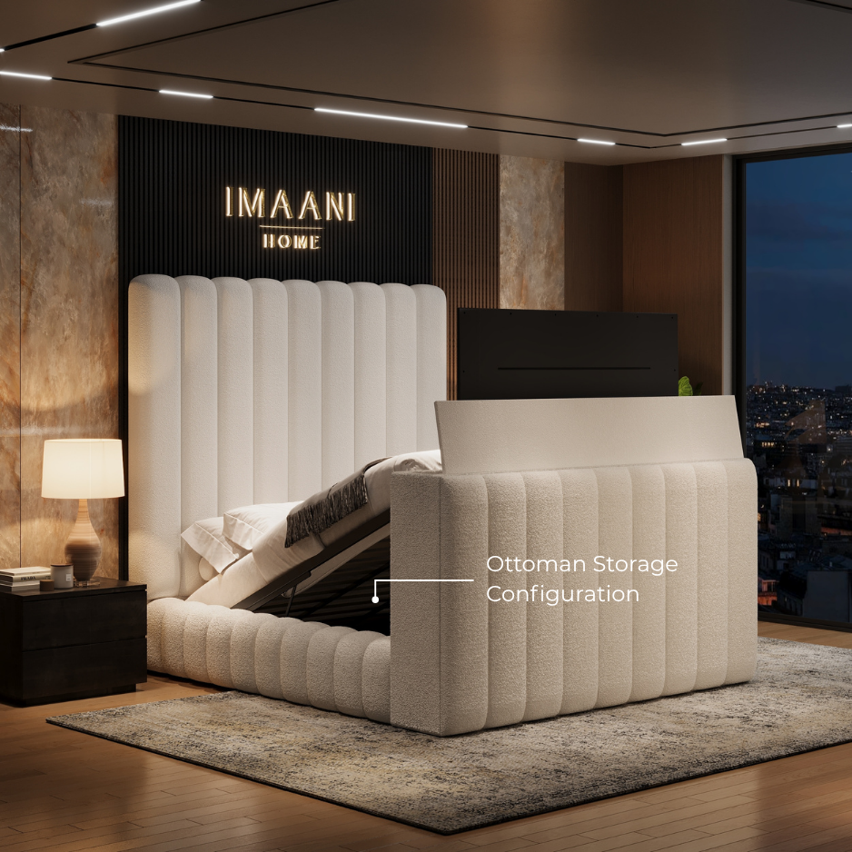 Optional Ottoman Storage Configuration