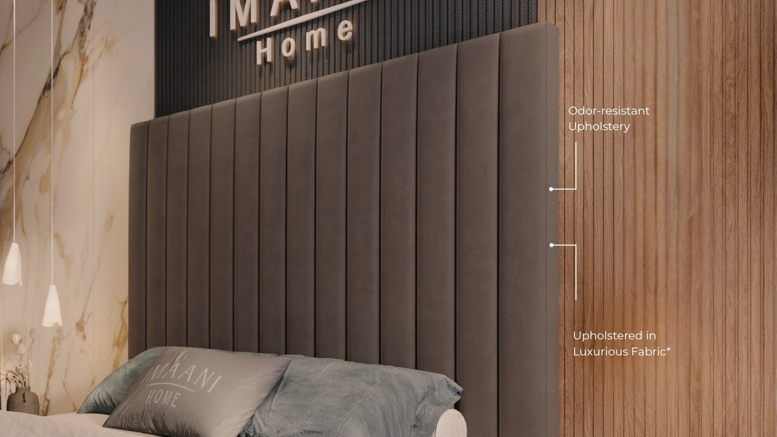 Odor-Resistant Upholstery in Luxe Fabric