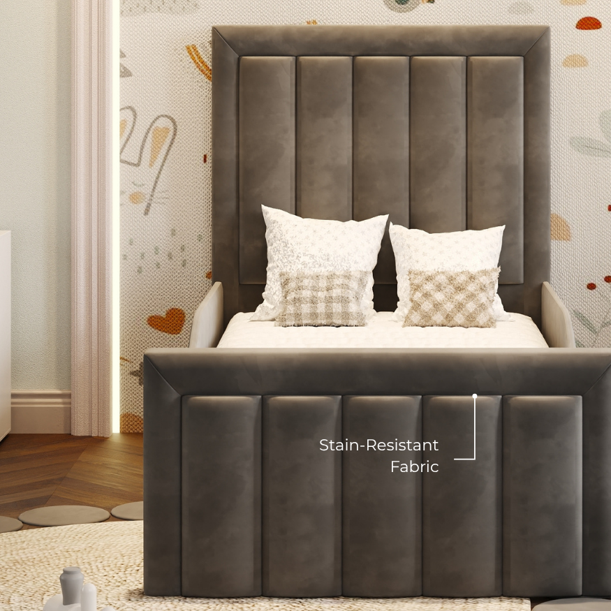 Stain-Resistant Fabric Upholstery