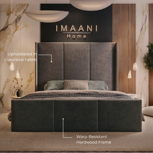 Upholstered Frame & Warp-Resistant Base