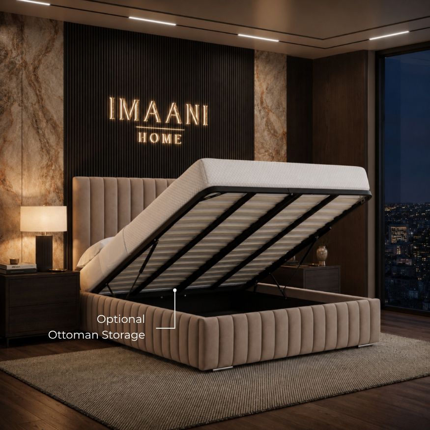 Optional Ottoman Storage Configuration