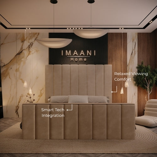 Smart Tech Integration With Relaxed Viewing Comfort