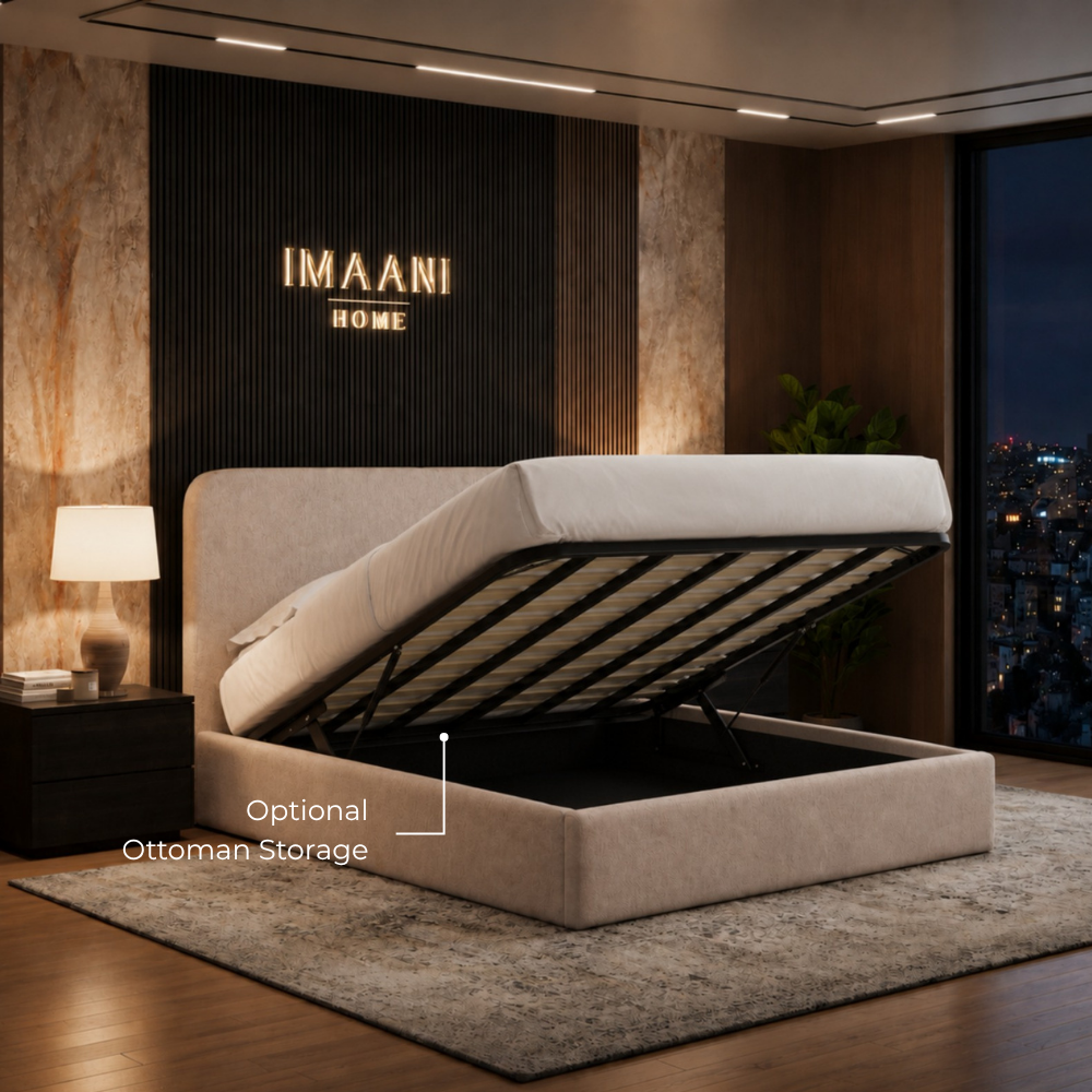 Optional Ottoman Storage Configuration