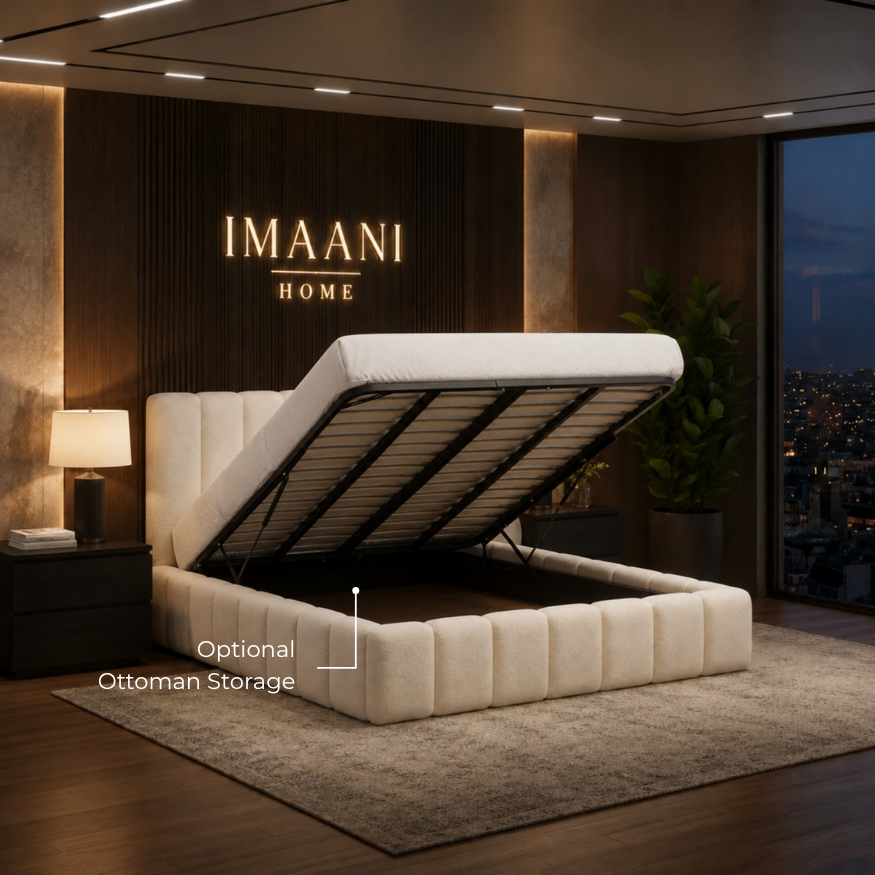 Optional Ottoman Storage Configuration