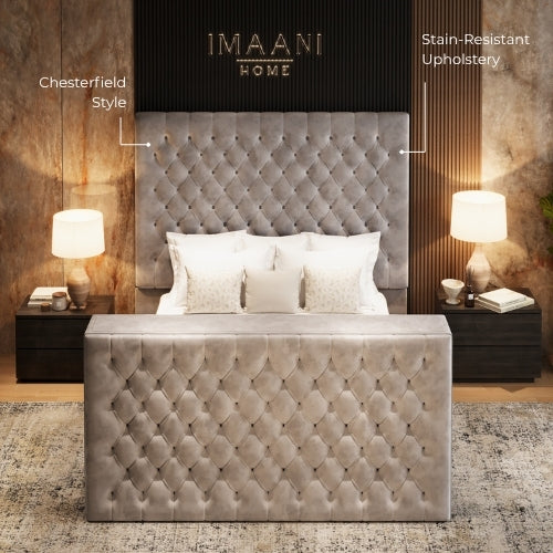 Stain-Resistant Upholstery & Chesterfield Style 
