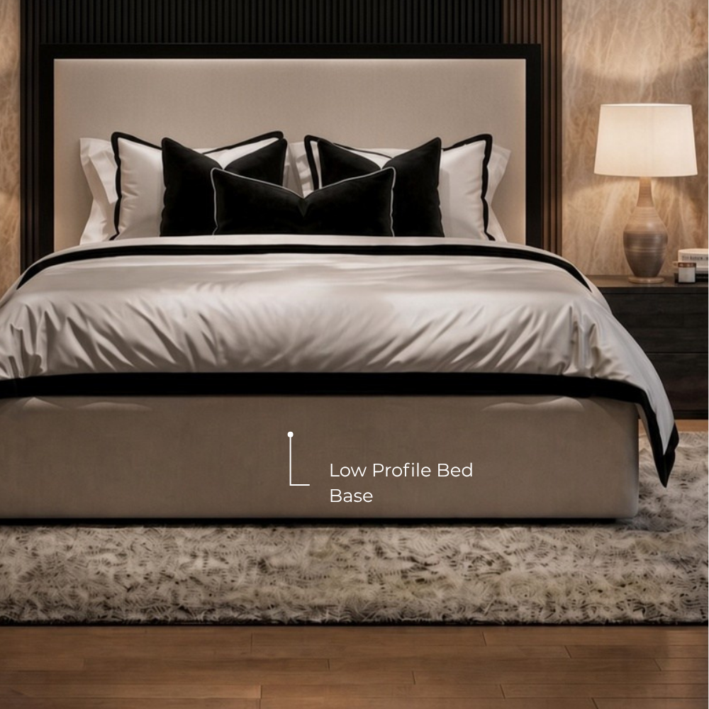 Low-Profile Bed Base