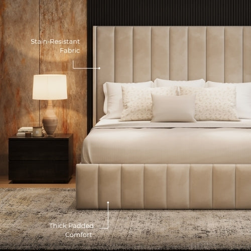 Stain-Resistant Fabric With Padding