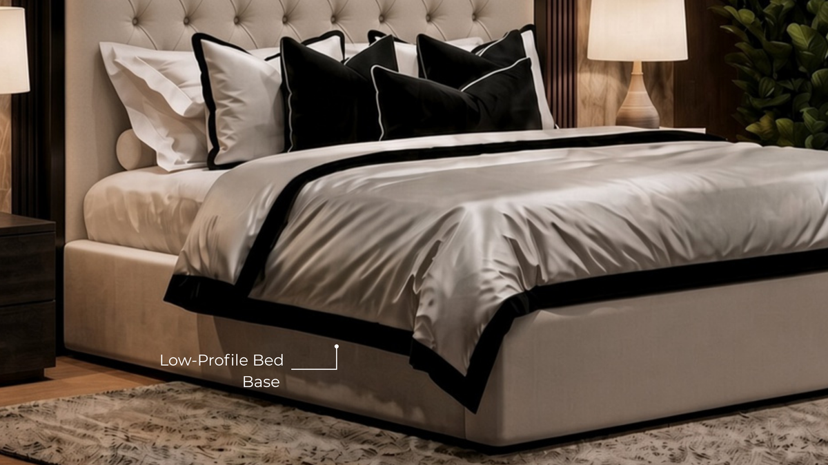 Low-profile Bed Base