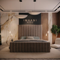 Arizona High Headboard Upholstered Bed Frame