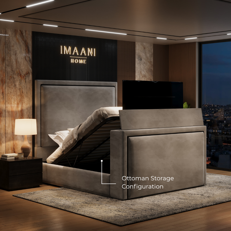 Optional Ottoman Storage Configuration