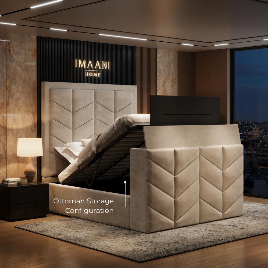 Optional Ottoman Storage Configuration