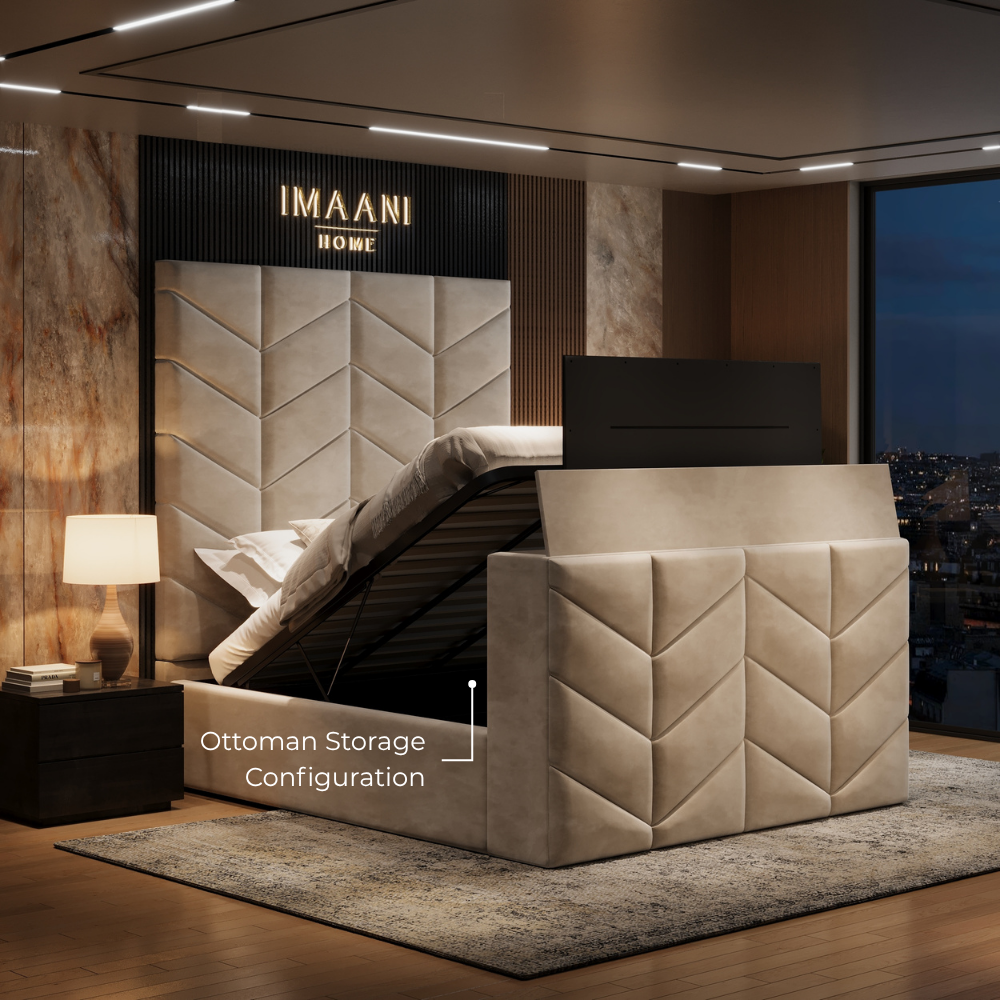 Optional Ottoman Storage Configuration