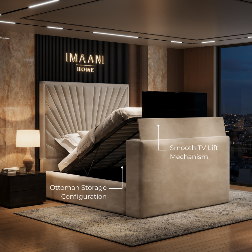 Optional Ottoman Storage & TV Lift Mechanism