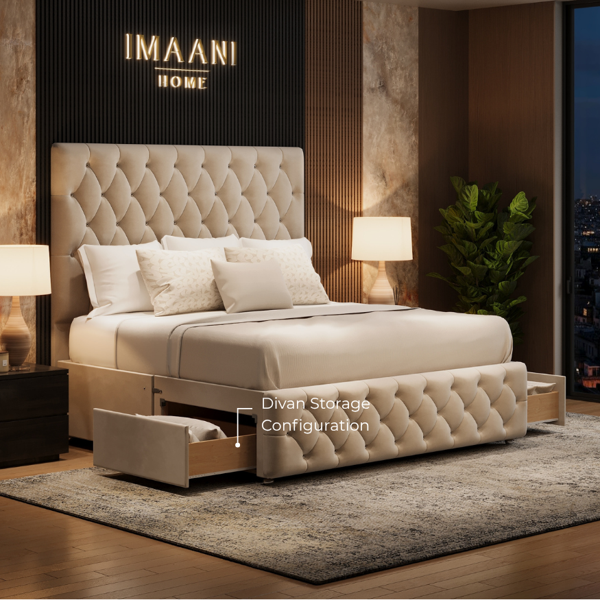 Divan Storage Configuration