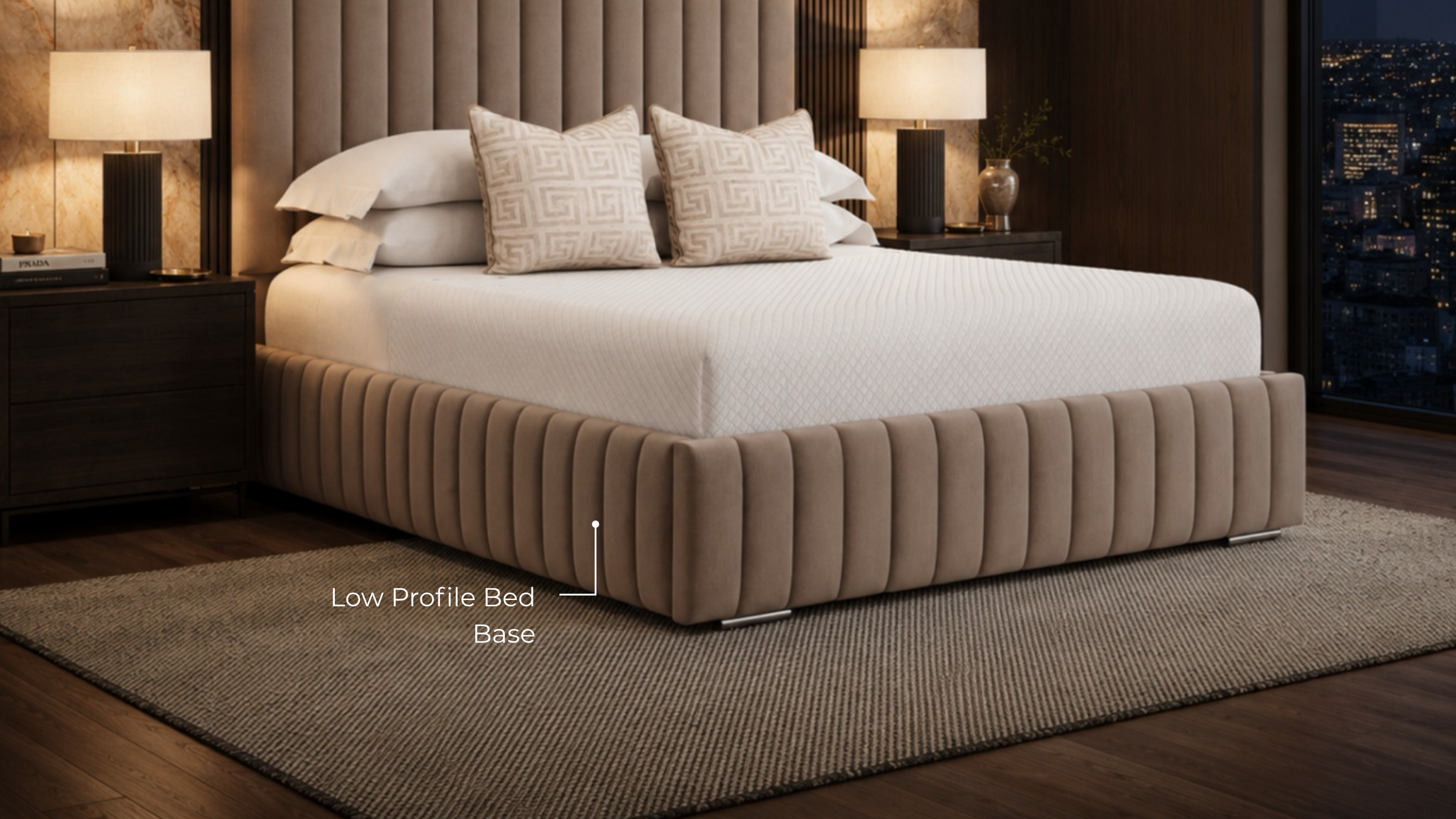 Low Profile Bed Base