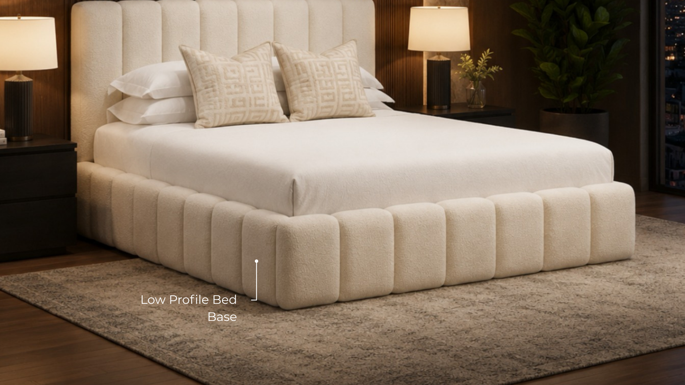 Low Profile Bed Base