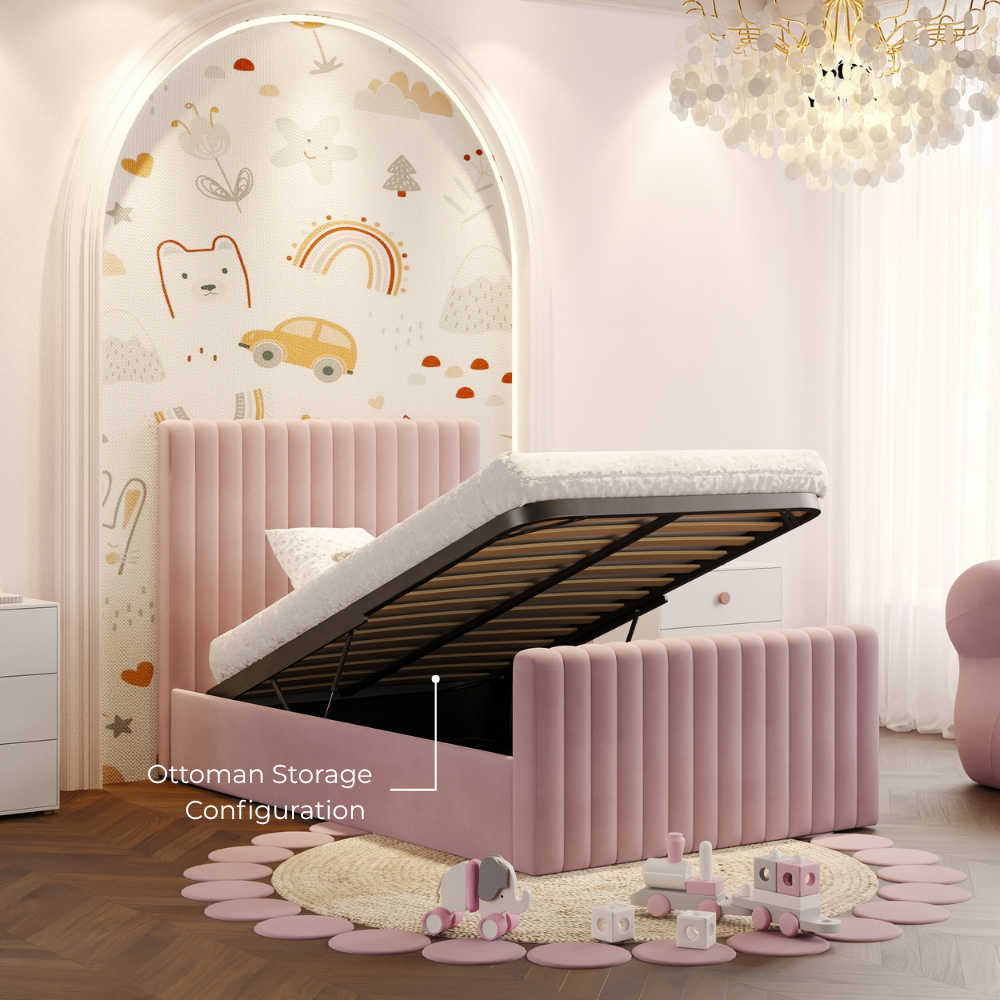 Optional Ottoman Storage Configuration