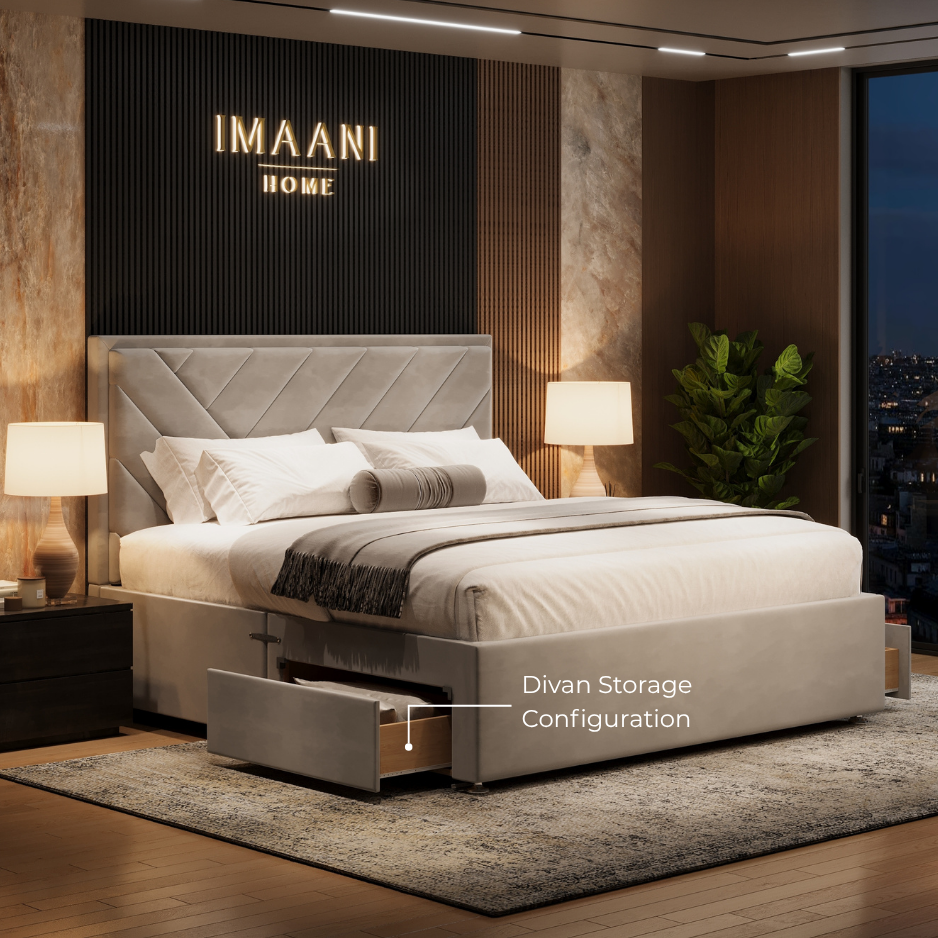 Divan Storage Configuration