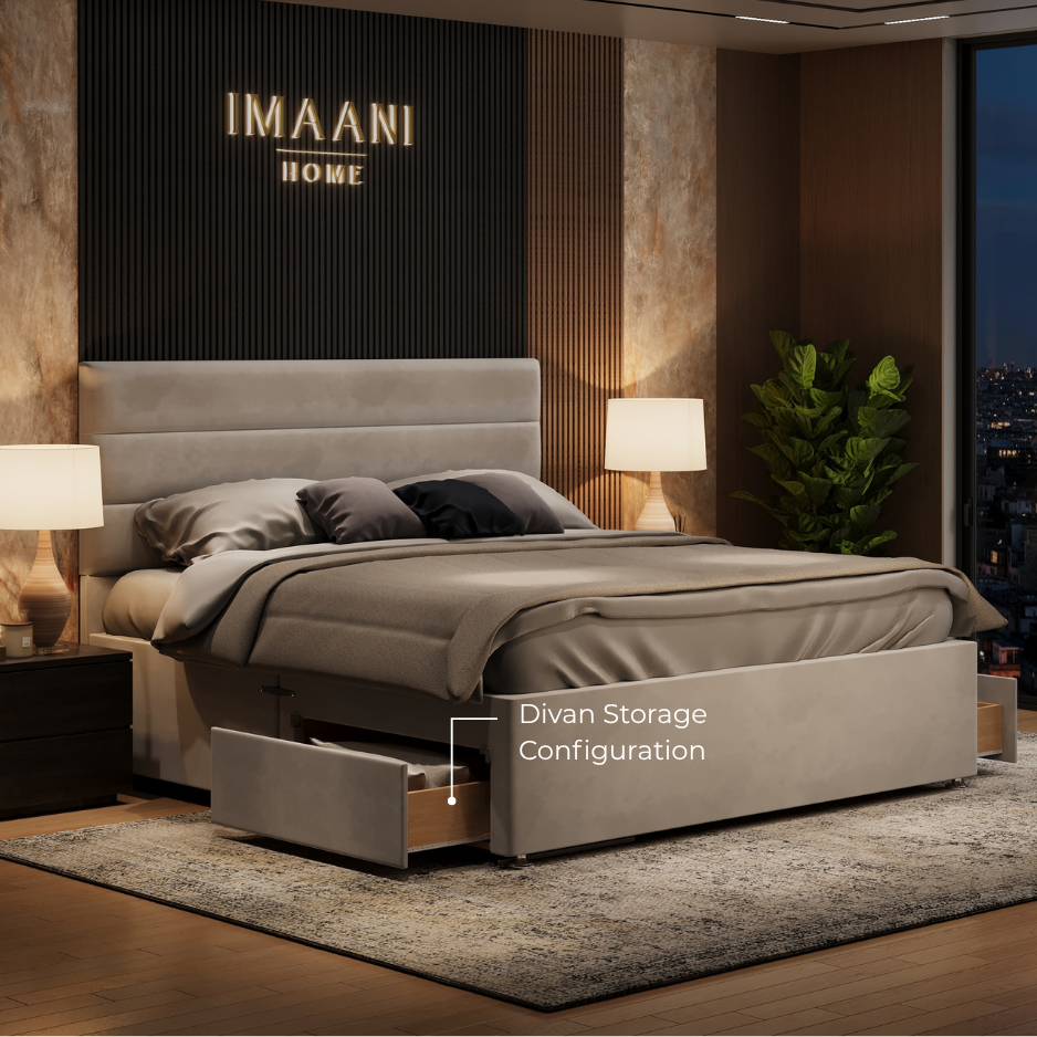 Divan Storage Configuration