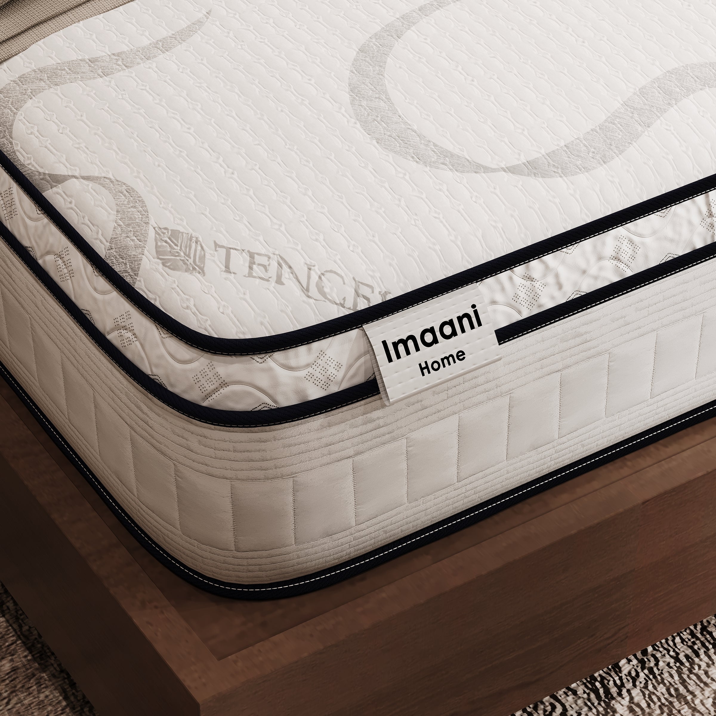 Serenity Tencel Orthopaedic Memory 10 Inch Foam Mattress – Soft Feel