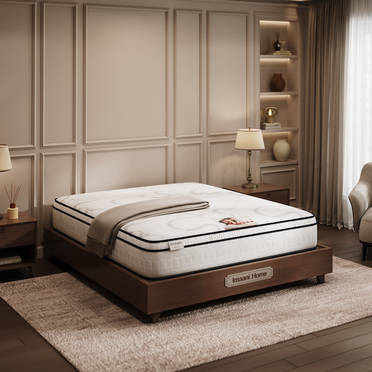 Serenity Tencel Orthopaedic Memory 10 Inch Foam Mattress – Soft Feel