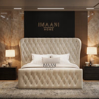 Kendal Bed Frame With Chesterfield Finish