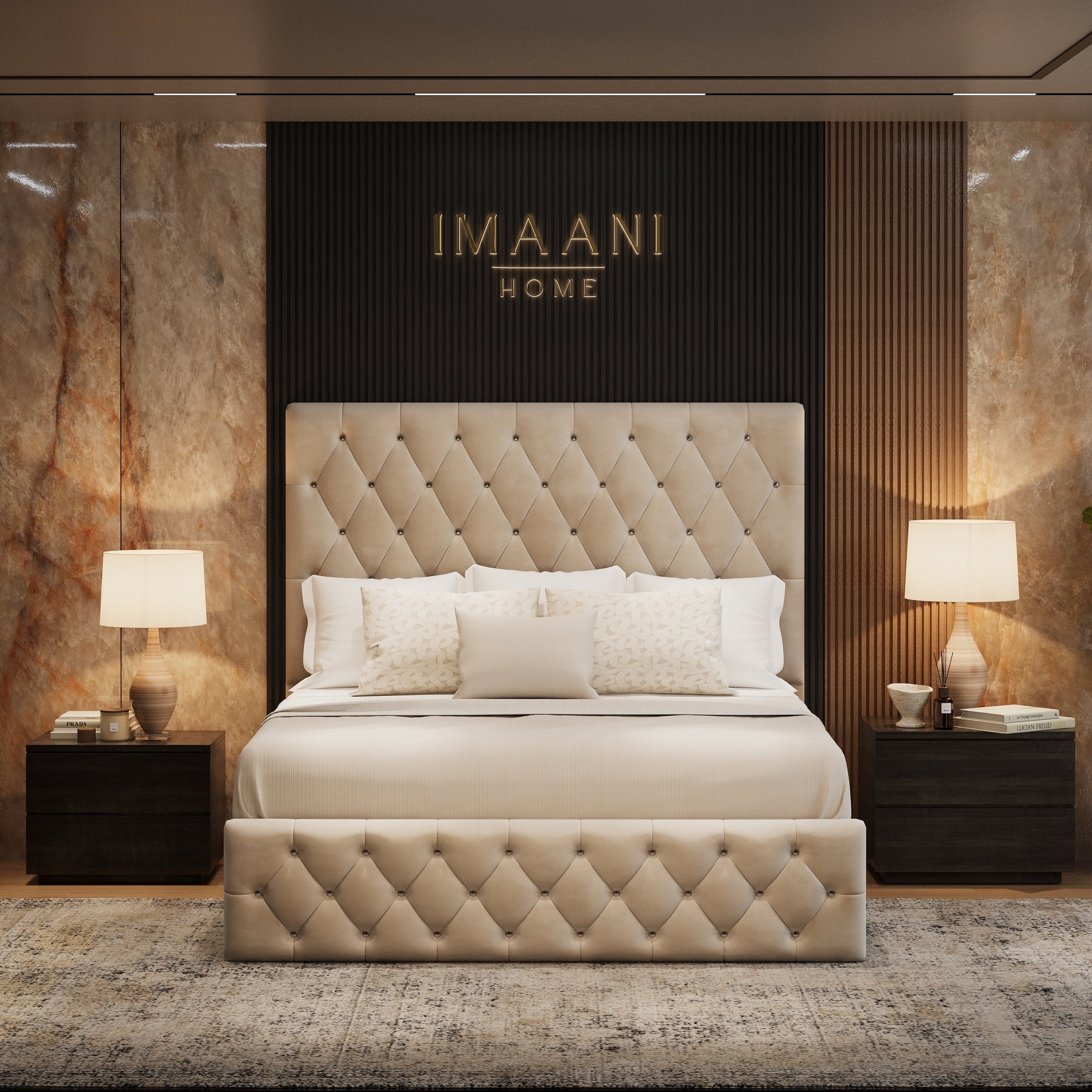 Hazel Chesterfield Button Tufted Divan Drawer Storage Bed Frame