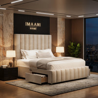 Jackson Upholstered Divan Drawer Storage Bed Frame