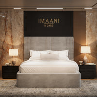 Henley High Headboard Ottoman Storage Bed Frame