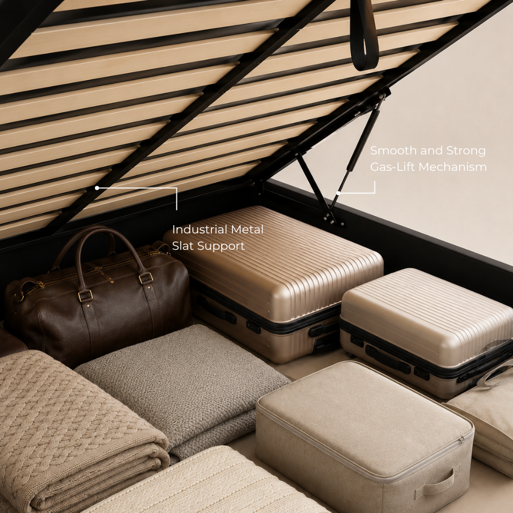 Optional Ottoman Storage Configuration